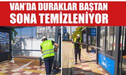 Van'da Duraklar Baştan Sona Temizleniyor