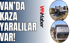 Van'da Kamyonet Takla Attı: 4 Kişi Yaralandı