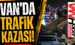 Van'da Otomobil Takla Attı: Yaralılar Var!