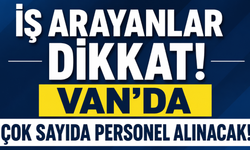 Van'da Personel Alımı Başlıyor! Özalp'te Çok Sayıda Kişiye İş Fırsatı!