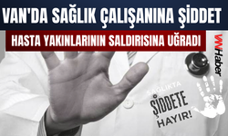 Van'da Sağlık Çalışanına Şiddet: Hasta Yakınlarının Saldırısına Uğradı