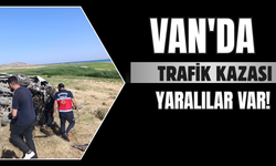 Van'da Trafik Kazası Yaralılar Var!