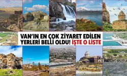 Van'ın En Çok Ziyaret Edilen Yerleri Belli Oldu! İşte O Liste