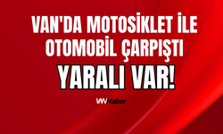 Van'ın Erciş İlçesinde Motosiklet ile Otomobil Çarpıştı: 1 Yaralı