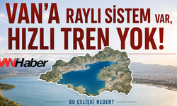 2053 Hızlı Tren Vizyonunda Yer Almayan Van'da Raylı Sistem İçin İlk Adım Atıldı!