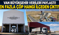Van Büyükşehir Verileri Paylaştı! En Fazla Çöp Hangi İlçeden Çıktı?