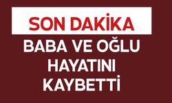 Baba ve Oğlu Hayatını Kaybetti