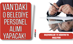 Çaldıran Belediyesi 2 Sözleşmeli Personel Alacak! Başvurular 19 Ağustos'ta Başlıyor