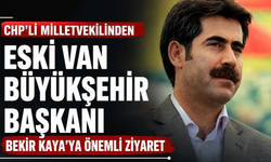 Chp’li Kars Milletvekili Eski Van Büyükşehir Belediye Başkanı Bekir Kaya’yı Ziyaret Etti!