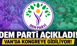 DEM Parti Van'da Kongre Sürecini Başlattı! Özgür ve Örgütlü Toplum" Vurgusu Yapıldı