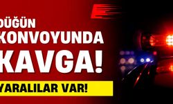 Düğün Konvoyunda Meydan Savaşı! Taş, Sopa ve Silahlar Konuştu: 4 Yaralı