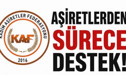 Kadim Aşiretler Federasyonu’ndan ‘Çerçeve Yasa’ya destek