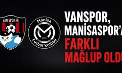 Vanspor Manisa’da farklı mağlup oldu: 4-1