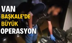 Van Başkale’de operasyon! Ev ve arabalar arandı!