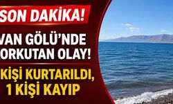 Son dakika! Van Gölü’nde Korkutan Olay! 1 Kişi Kurtarıldı, 1 Kişi Kayıp