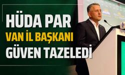 HÜDA PAR Van’da Kongre Heyecanı! Rasim Sayğın Yeniden İl Başkanı Seçildi!