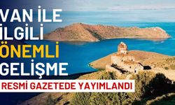 Van Gölü Deveboynu Yarımadası İçin Yeni Gelişme! Harita Ve Koordinatlar Resmileşti