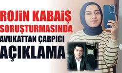 Rojin Kabaiş  Soruşturmasında  Avukattan Çarpıcı  Açıklama