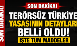 AK Parti'den 'Terörsüz Türkiye' İçin Tarihi Adım! 12 Maddelik Teklif Meclis'te
