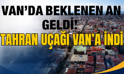 Tahran’dan Van’a Tarihi Uçuş! Caspıan Aırlınes Uçağı Van’a İndi
