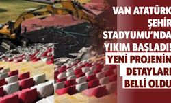 Van Atatürk Şehir Stadyumu’nda Yıkım Başladı! Yeni Projenin Detayları Belli Oldu