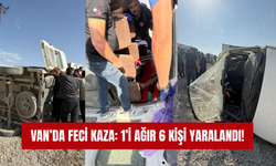 Van’da feci kaza: 1’i ağır 6 kişi yaralandı