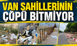 Van Sahilleri Çöp Altında! Yetkililer Nerede?