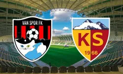 Vanspor-Kayserispor Maçında İlk Gol Geldi! Kayserispor 1-0 Önde