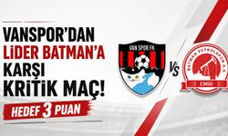 Vanspor’dan Lider Batman’a Karşı Kritik Maç! Hedef 3 Puan
