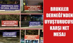 Brukiler Derneği’nden uyuşturucuyla mücadele çağrısı: Mücadelemiz geleceğimiz içindir!