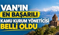 Van’ın En Başarılı Kamu Kurum Yöneticisi Doğan Nurses oldu