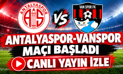 Antalyaspor-Vanspor Maçı Başladı! CANLI YAYIN İZLE…