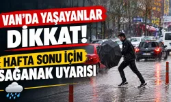 Van’da hava değişiyor! Vatandaşlar dikkat, yağış geliyor