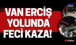 Van Erciş Yolunda Feci Kaza!