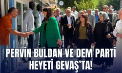 Pervin Buldan ve Dem Parti Heyeti Gevaş’ta: Belediye Ve Esnafla Bir Araya Geldi