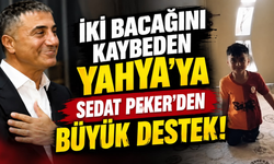 Sedat Peker’den Van’da 7 Yaşındaki Yahya’ya Büyük Destek!