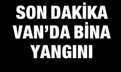 SON DAKİKA: Van Selimbey Mahallesi’nde Bina Yangını