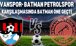 Vanspor Sahasında Yıkıldı! Batman Petrolspor 2- O Öne Geçti!