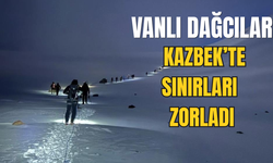 Vanlı Dağcılar Kazbek’te Sınırları Zorladı