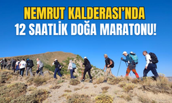 Nemrut Kalderası’nda 12 Saatlik Doğa Maratonu!
