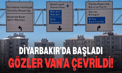 Diyarbakır’da Başladı Gözler Van’a Çevrildi!