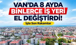 Van’da 8 Ayda Binlerce İş Yeri El Değiştirdi! İşte Son Rakamlar