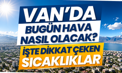 Van’da Bugün Hava Nasıl Olacak?