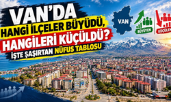Van’ın Nüfus Haritası Değişiyor! 3 İlçe Büyüdü, 10 İlçe Nüfus Kaybetti