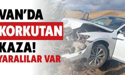 Van’da Korkutan Kaza! Yaralılar Var