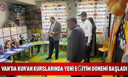 Van’da Kur’an Kurslarında Yeni Eğitim Dönemi Başladı