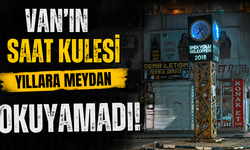 Van’daki Saat Kulesi Akşamları Karanlığa Terk Ediliyor!