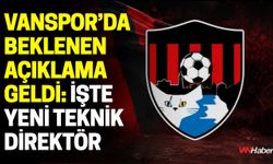 Vanspor’da Beklenen Açıklama Geldi: İşte Yeni Teknik Direktör