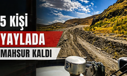 Hakkari’de 3 bin 500 rakımda zorlu anlar! 5 kişi mahsur kaldı, imdada ekipler yetişti!