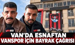 Van’da Esnaftan Vanspor İçin Bayrak Çağrısı